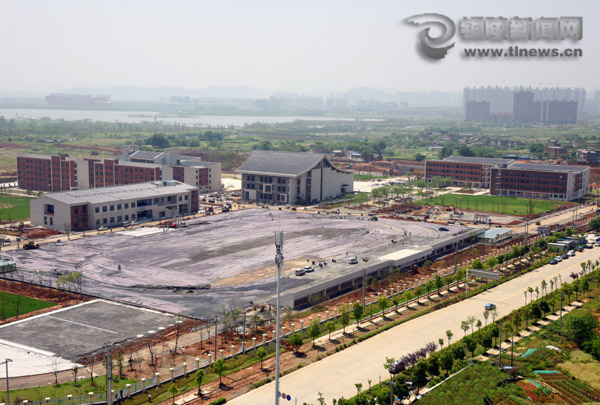 铜陵:市西湖校区下月交付使用